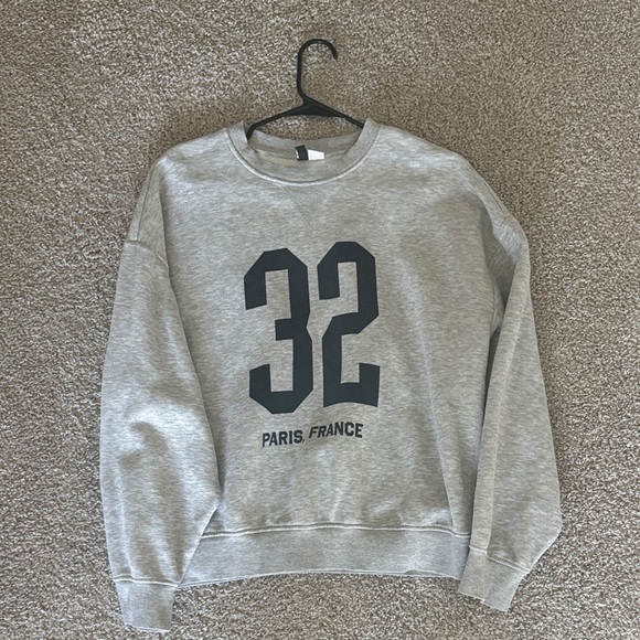 H&M women Gray crewneck - Picture 3 of 7